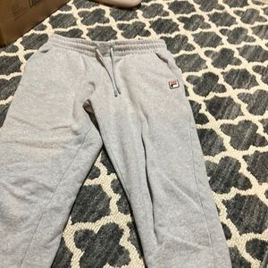 Fila Grey sweat pants